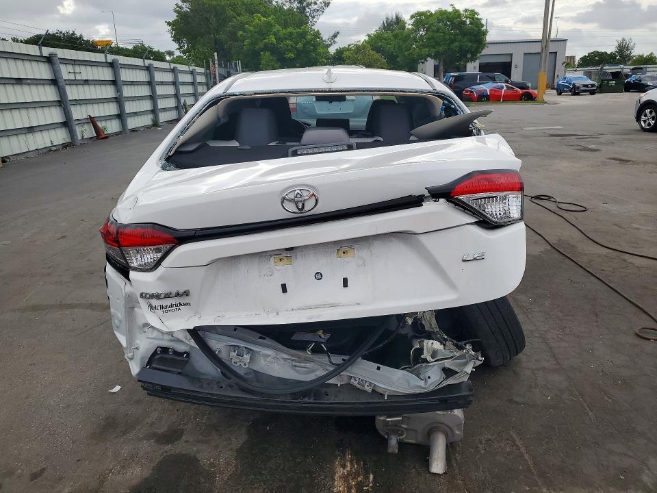 2025 Toyota Corolla VIN 5YFB4MDEXSP286765 COPART salvage auction — REAR END, FL - CERTIFICATE OF DESTRUCTION, sold $3,500 on 2026-07-22 (photo 6)