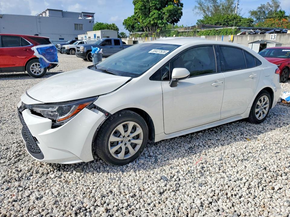 2022 Toyota Corolla VIN JTDEPMAE9N3002452 COPART salvage auction — FRONT END, Fl - Cert Of Title Slvg Rebuildable, sold $10 on 2026-07-28 (photo 1)