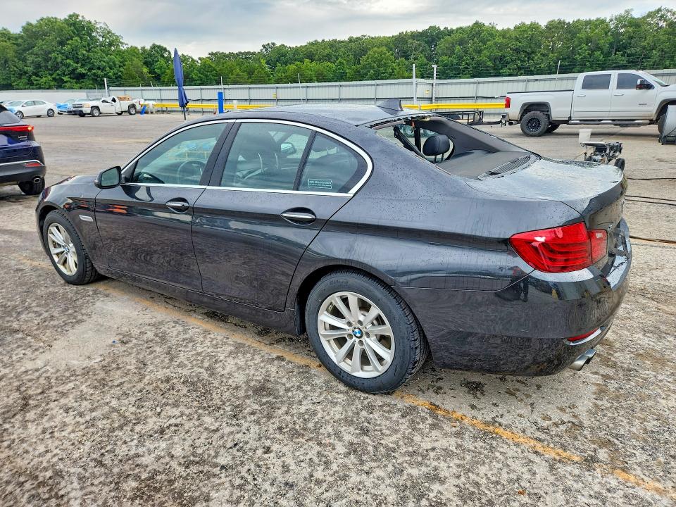 2014 BMW 5er VIN WBA5A7C54ED613903 COPART salvage auction — HAIL, Mo - Salvage Certificate Of Title, sold $2,050 on 2026-07-27 (photo 2)