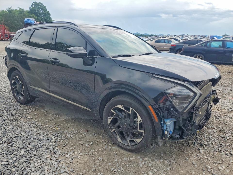 2025 Kia VIN 5XYK53DF5SG317506 COPART salvage auction — FRONT END, Tn - Salvage Certificate, sold $11,500 on 2026-07-30 (photo 4)
