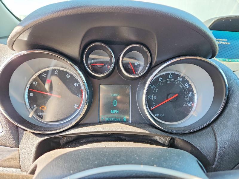2016 Buick Encore VIN KL4CJBSB0GB623972 COPART salvage auction — FRONT END, Il - Salvage Certificate, sold $625 on 2026-07-15 (photo 9)