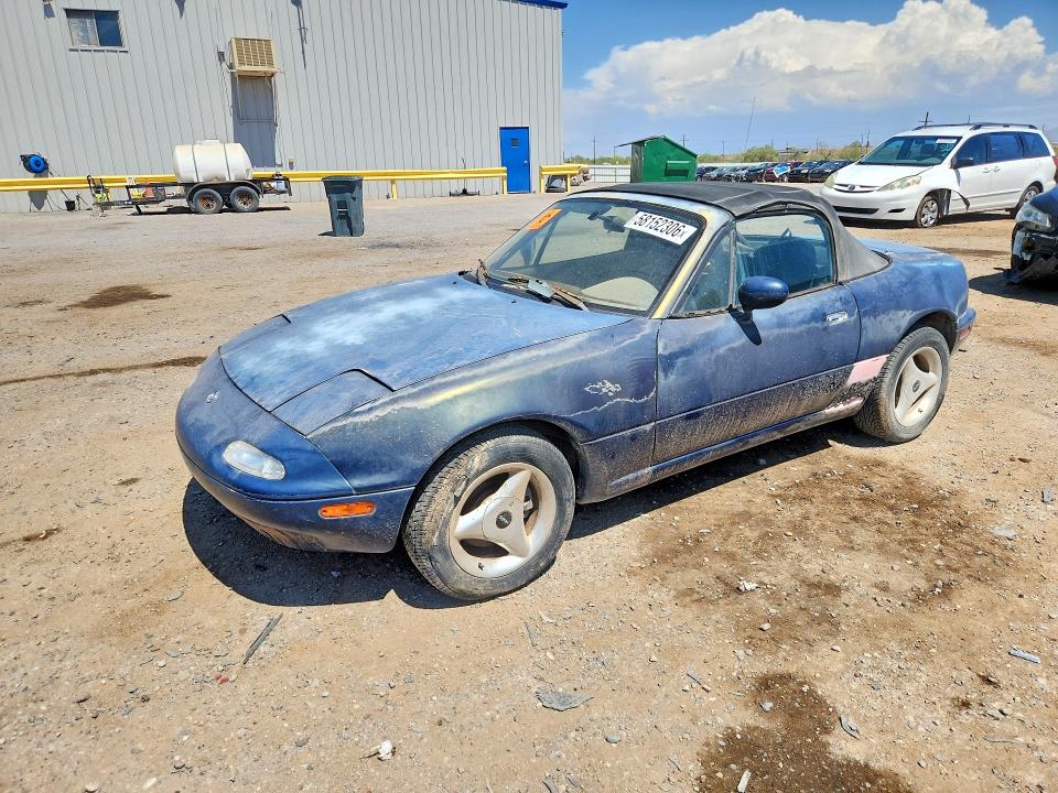 1996 Mazda Mx-5 miata VIN JM1NA3537T0713585 COPART salvage auction — MINOR DENT/SCRATCHES, Az - Certificate Of Title, sold $1,400 on 2026-07-10 (photo 1)