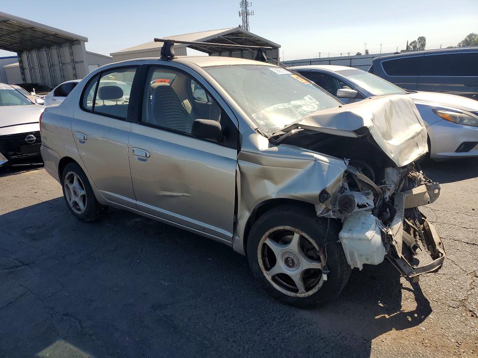 2003 Toyota Echo VIN JTDBT123630259965 COPART salvage auction — FRONT END, CA - SALVAGE CERTIFICATE, sold $300 on 2026-07-13 (photo 4)