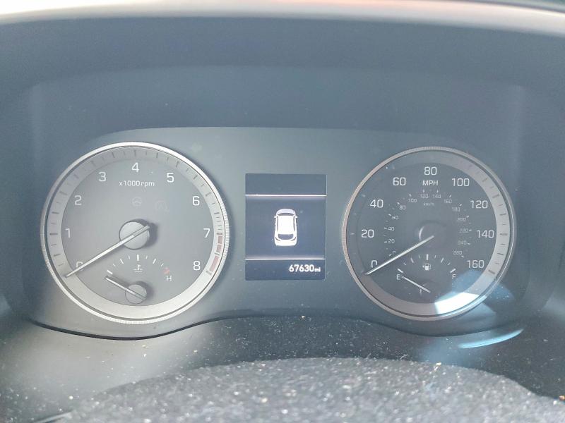 2020 Hyundai Tucson VIN KM8J33ALXLU170249 COPART salvage auction — FRONT END, CA - SALVAGE CERTIFICATE, sold $4,350 on 2026-07-24 (photo 9)