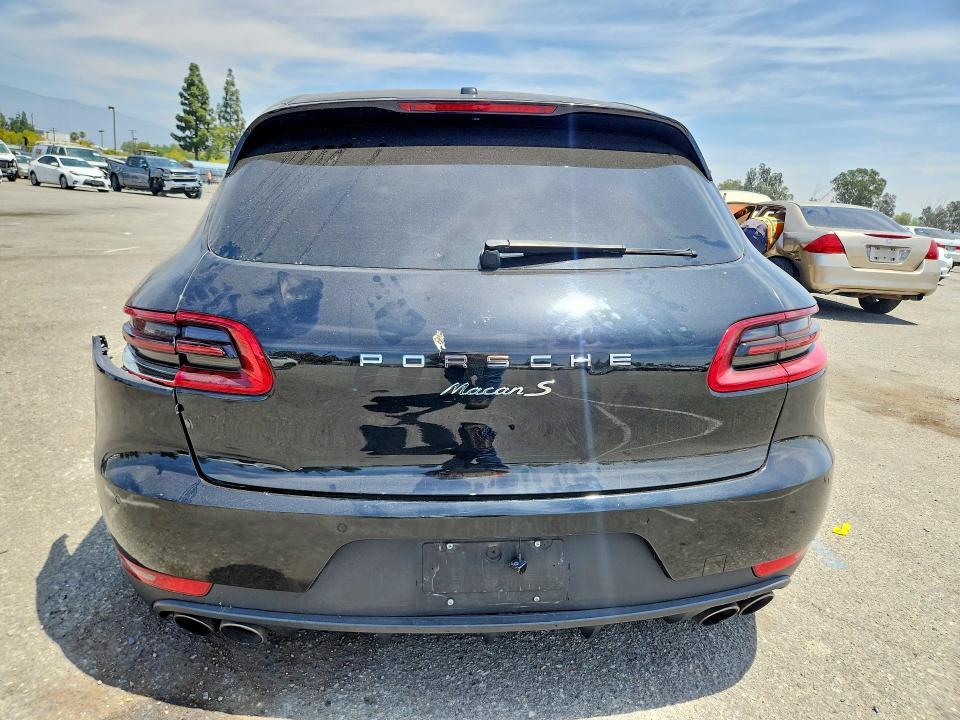 2015 Porsche Macan VIN WP1AB2A59FLB51767 COPART salvage auction — ALL OVER, CA - SALVAGE CERTIFICATE, sold $150 on 2026-07-21 (photo 6)