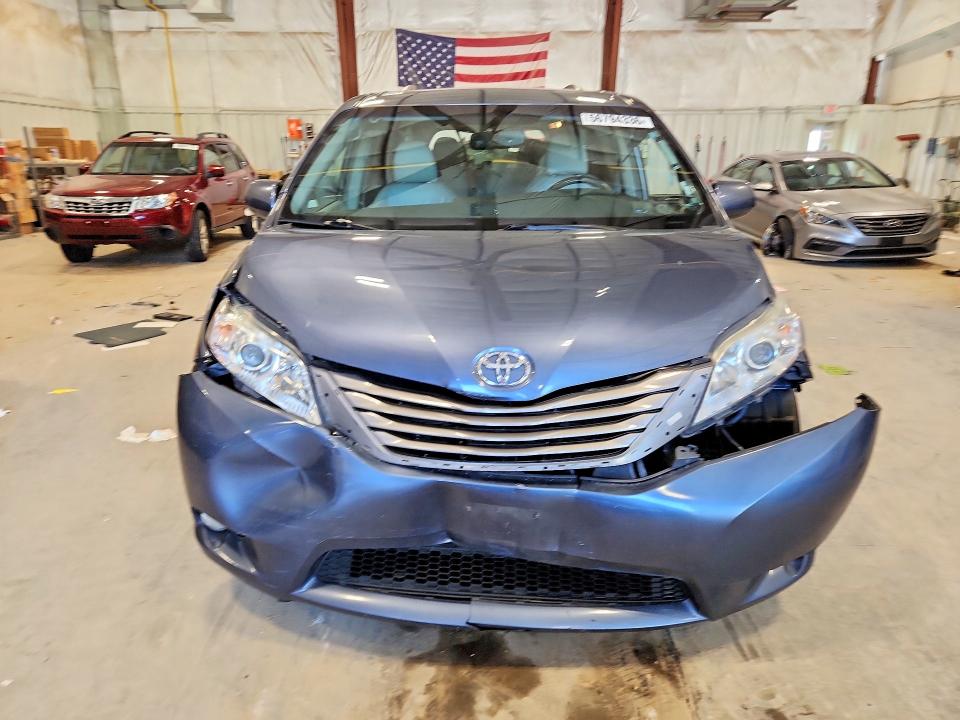 2016 Toyota VIN 5TDYK3DCXGS725325 COPART salvage auction — FRONT END, WI - JUNKED VEHICLE BILL OF SALE, sold $1,050 on 2026-07-22 (photo 5)