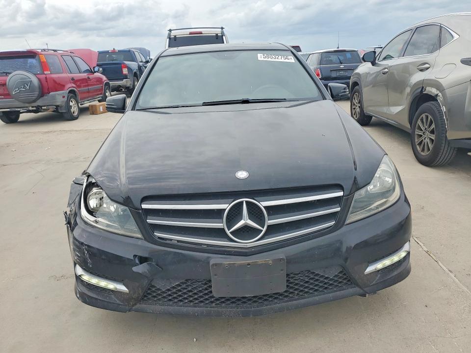 2014 Mercedes-benz VIN WDDGF4HB0ER305159 COPART salvage auction — FRONT END, Tx - Salvage Vehicle Title, sold $1,150 on 2026-08-20 (photo 5)