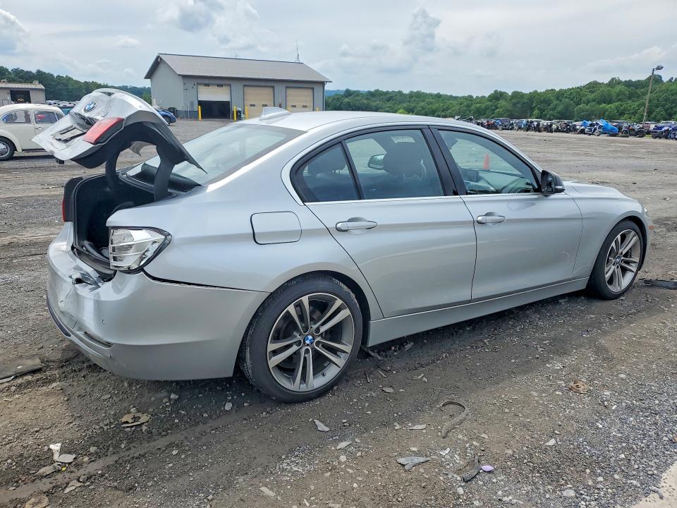 2015 BMW 3 series VIN WBA3A5G55FNN66348 COPART salvage auction — REAR END, Pa - Certificate Of Salvage, sold $275 on 2026-07-23 (photo 3)