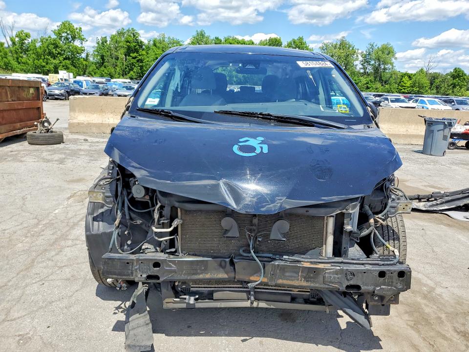 2020 Toyota Sienna VIN 5TDZZ3DC2LS037426 COPART salvage auction — FRONT END, Ny - Certificate Of Title, sold $1,650 on 2026-07-09 (photo 5)