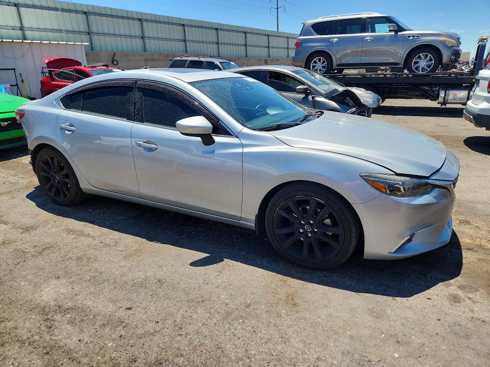 2016 Mazda 6 VIN JM1GJ1W54G1437184 COPART salvage auction — REAR END, Nm - Cert Of Title-Salvage, sold $3,500 on 2026-07-27 (photo 4)