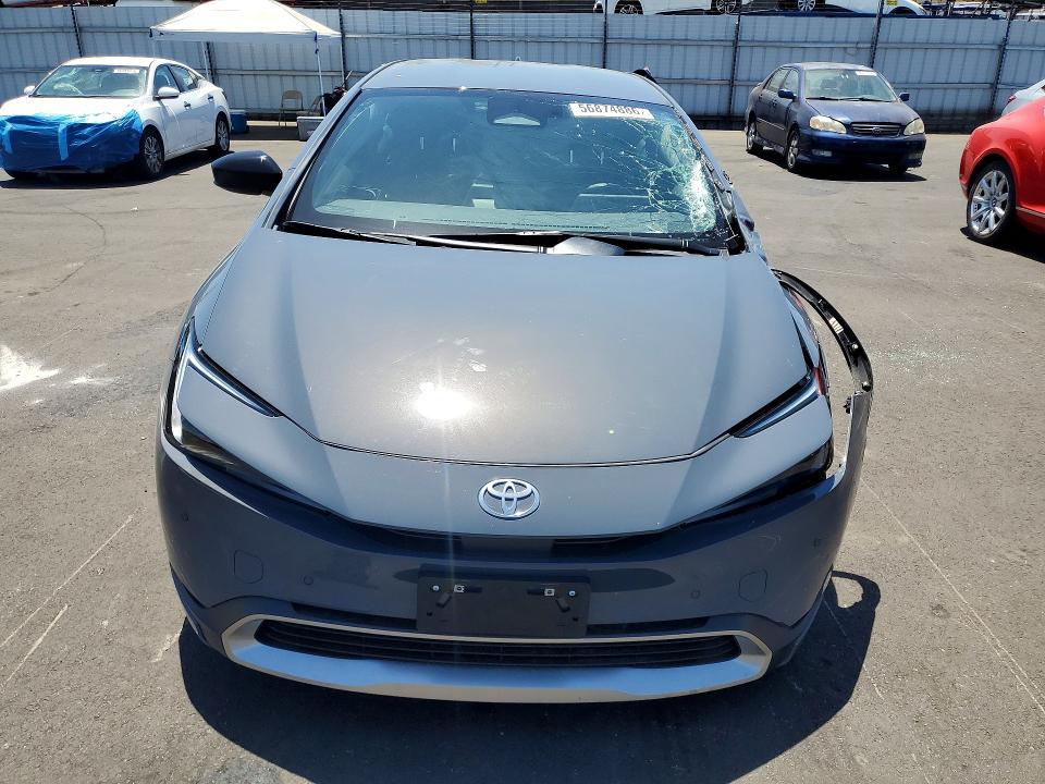 2026 Toyota Prius VIN JTDACACU6T3058732 COPART salvage auction — FRONT END, CA - SALVAGE CERTIFICATE, sold $8,200 on 2026-07-29 (photo 5)