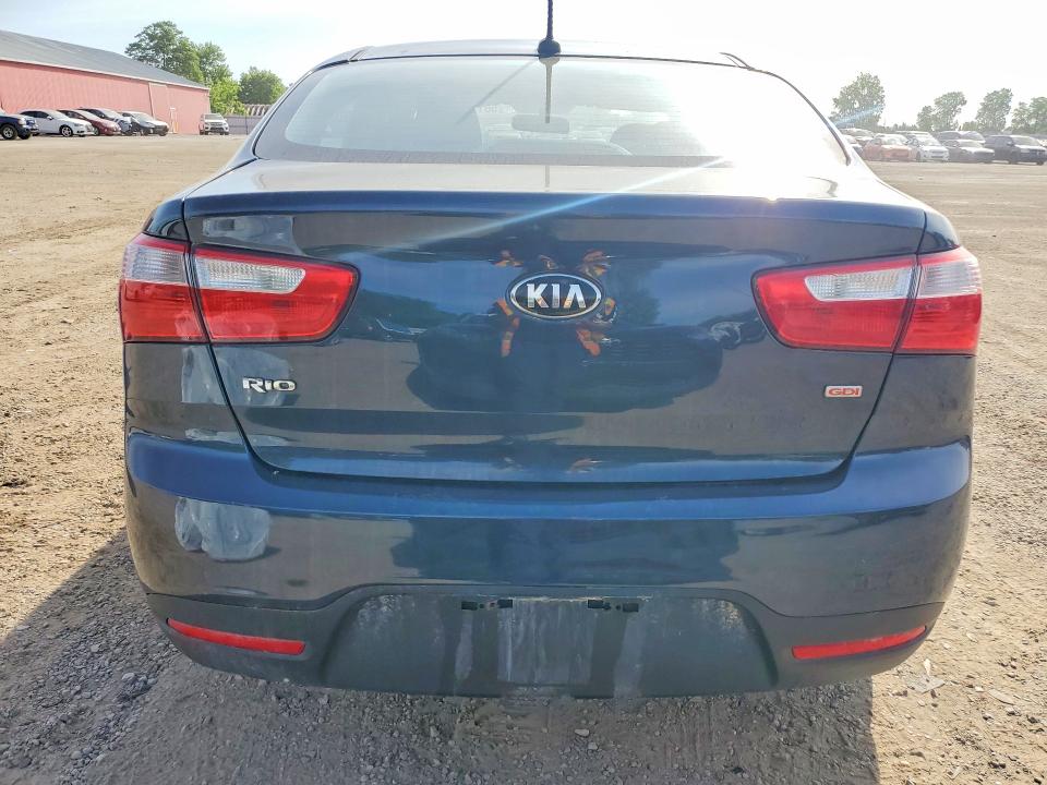 2015 Kia Rio VIN KNADM4A32F6517647 COPART salvage auction — MINOR DENT/SCRATCHES, ON - PERMIT NO BRAND - UNFIT, sold $650 on 2026-07-21 (photo 6)