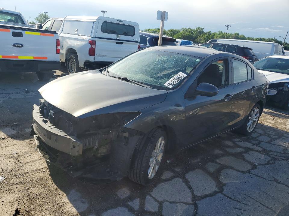 2011 Mazda 3 VIN JM1BL1U53B1416519 COPART salvage auction — FRONT END, In - Cert Of Title-Salvage Title, sold $400 on 2026-07-10 (photo 1)