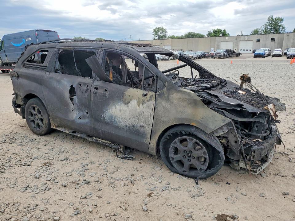 2025 Toyota Sienna VIN 5TDCSKFC7SS209420 COPART salvage auction — BURN, Mn - Parts Vehicle Bill Of Sale, sold $225 on 2026-07-07 (photo 4)