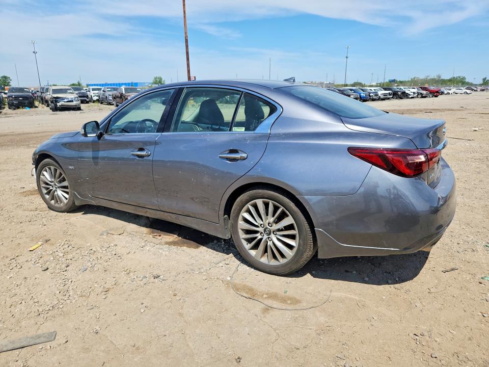 2020 Infiniti Q50 VIN JN1EV7AR4LM253707 COPART salvage auction — FRONT END, Mi - Cert Of Title-Rebuilt Salvage, sold $2,650 on 2026-07-09 (photo 2)