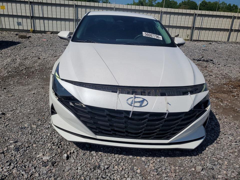 2021 Hyundai Elantra VIN 5NPLM4AG6MH010898 COPART salvage auction — FRONT END, Al - Cert Of Title-Salvage Title, sold $3,550 on 2026-07-14 (photo 5)