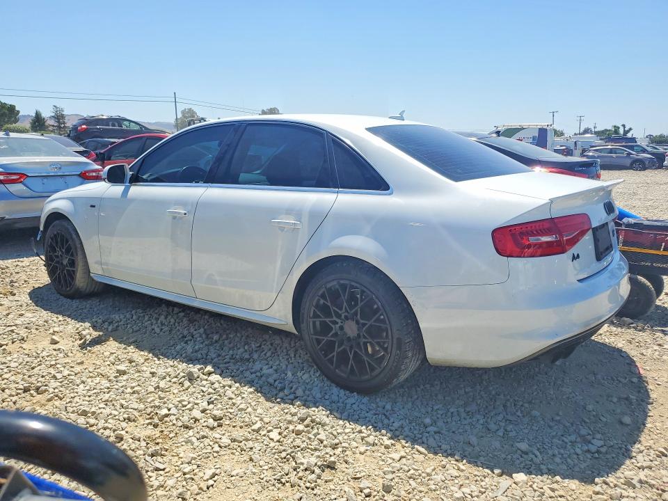2015 Audi VIN WAUFFAFL2FN039181 COPART salvage auction — FRONT END, Ca - Salvage Certificate, sold $1,350 on 2026-07-23 (photo 2)