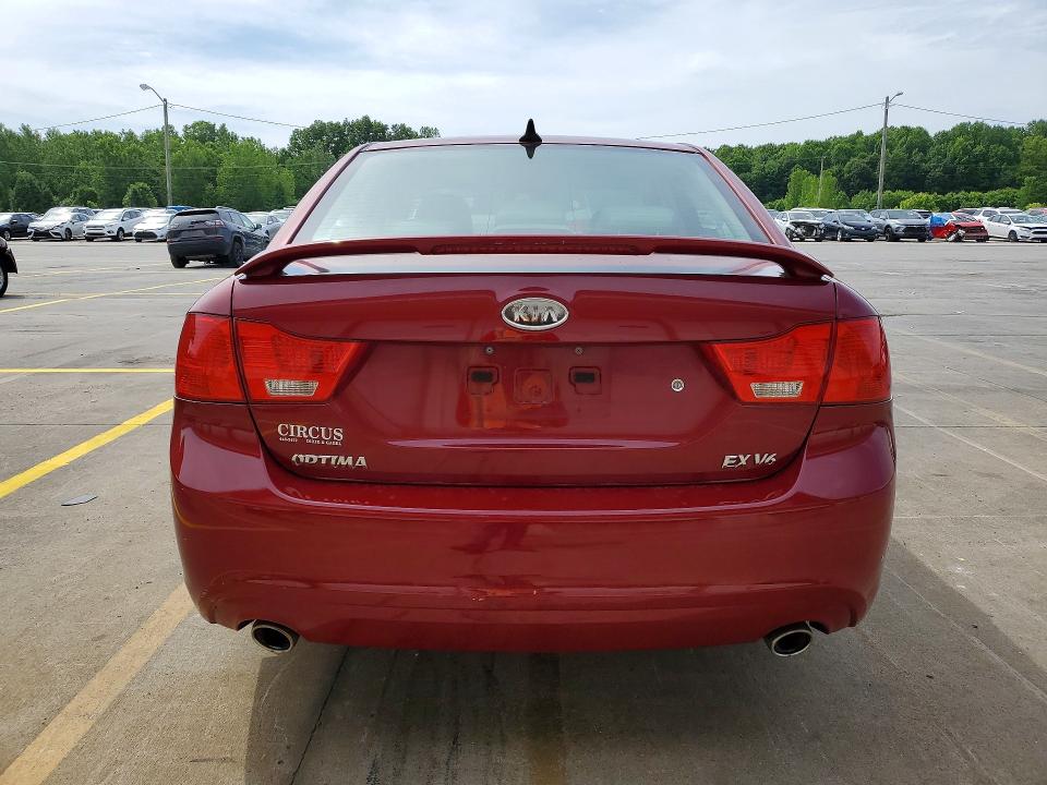 2009 Kia Optima VIN KNAGE224495288887 COPART salvage auction — FRONT END, Ky - Cert Of Title-Salvage, sold $2,300 on 2026-07-27 (photo 6)