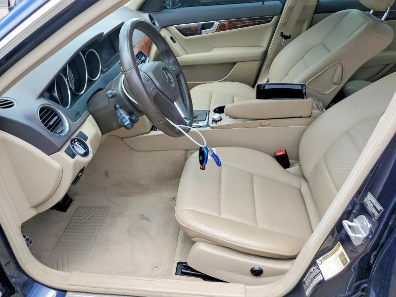 2012 Mercedes-benz VIN WDDGF4HB5CA621488 COPART salvage auction — FRONT END, GA - CERT OF TITLE-SALVAGE, sold $2,250 on 2026-07-27 (photo 7)