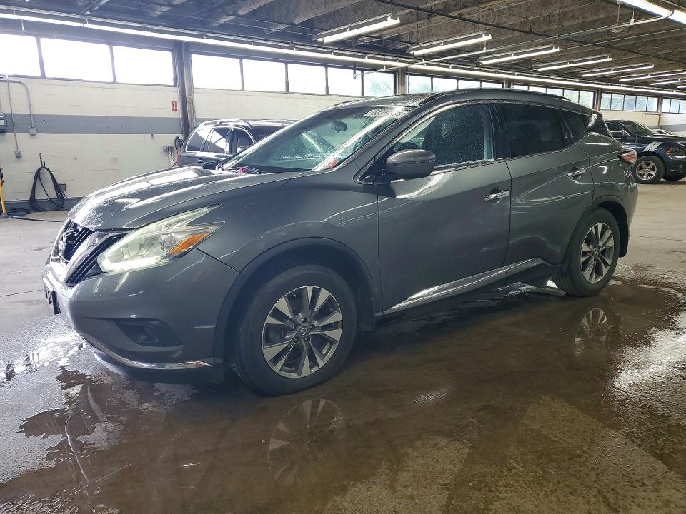 2017 Nissan Murano VIN 5N1AZ2MH7HN124279 COPART salvage auction — MECHANICAL, IL - CERTIFICATE OF TITLE, sold $1,300 on 2026-07-09 (photo 1)