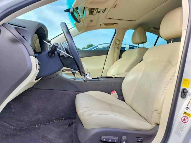 2012 Lexus Is VIN JTHBF5C24C5172748 COPART salvage auction — WATER/FLOOD, La - Cert Of Title-Water Damaged, sold $300 on 2026-07-23 (photo 7)
