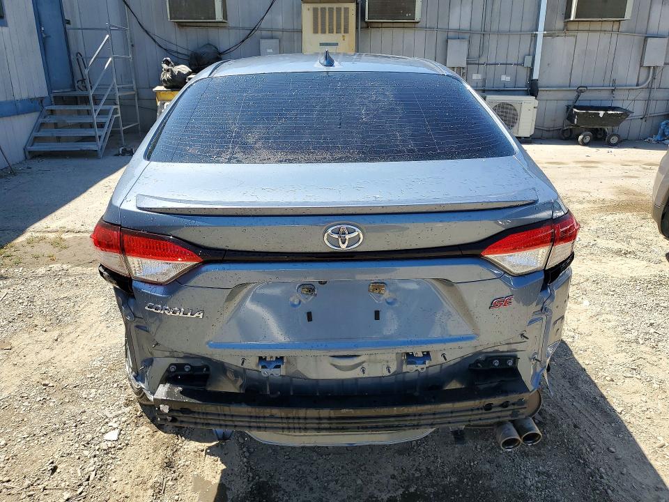 2020 Toyota Corolla VIN JTDS4RCE8LJ040043 COPART salvage auction — REAR END, Ca - Salvage Certificate, sold $3,750 on 2026-07-30 (photo 6)