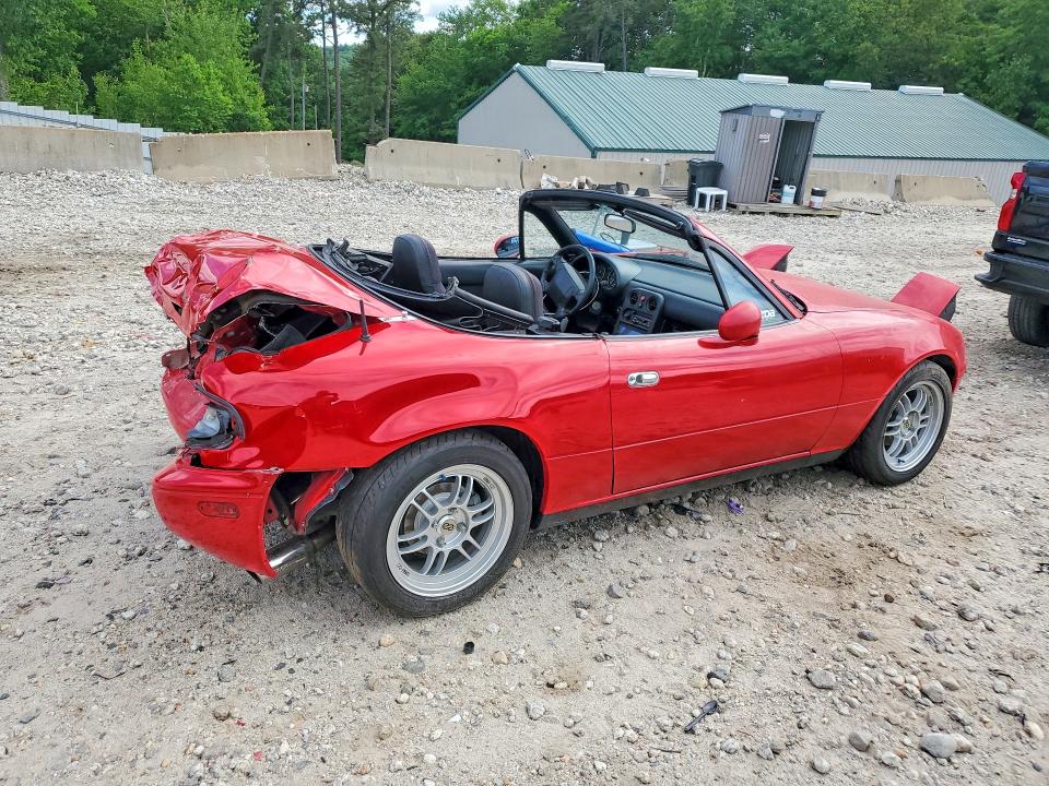 1990 Mazda Mx-5 miata VIN JM1NA3516L0139205 COPART salvage auction — REAR END, MA - CERT OF TITLE-RECONSTRCTD COLL, sold $700 on 2026-07-22 (photo 3)