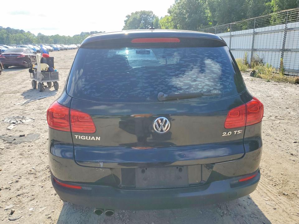 2014 Volkswagen Tiguan VIN WVGCV3AX4EW594491 COPART salvage auction — NORMAL WEAR, Va - Certificate Of Title, sold $700 on 2026-07-21 (photo 6)