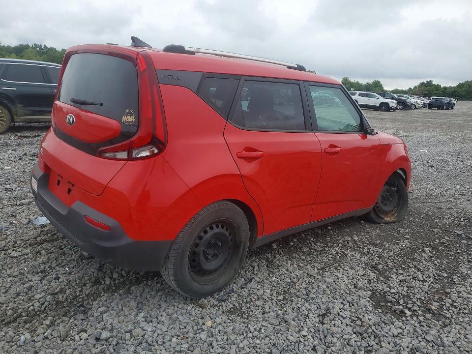 2021 Kia Soul VIN KNDJ23AU4M7737068 COPART salvage auction — SIDE, Al - Cert Of Title-Salvage Title, sold $1,100 on 2026-07-28 (photo 3)