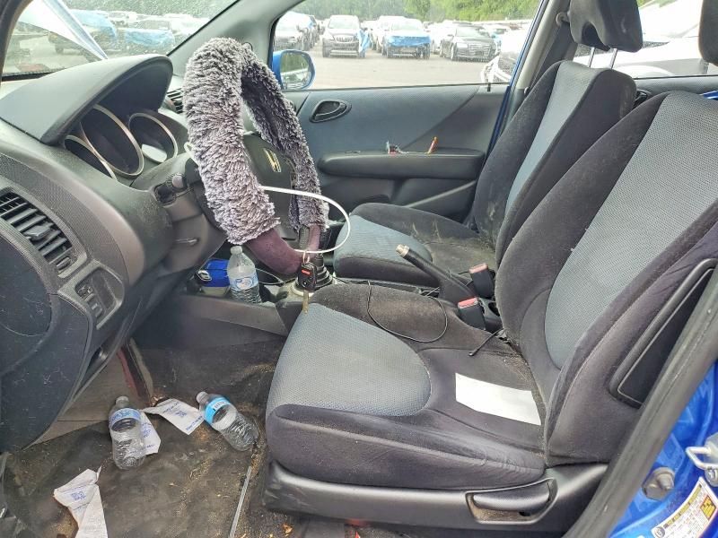 2008 Honda Fit VIN JHMGD37608S033710 COPART salvage auction — FRONT END, Nj - Cert Of Title-Salvage, sold $425 on 2026-07-28 (photo 7)