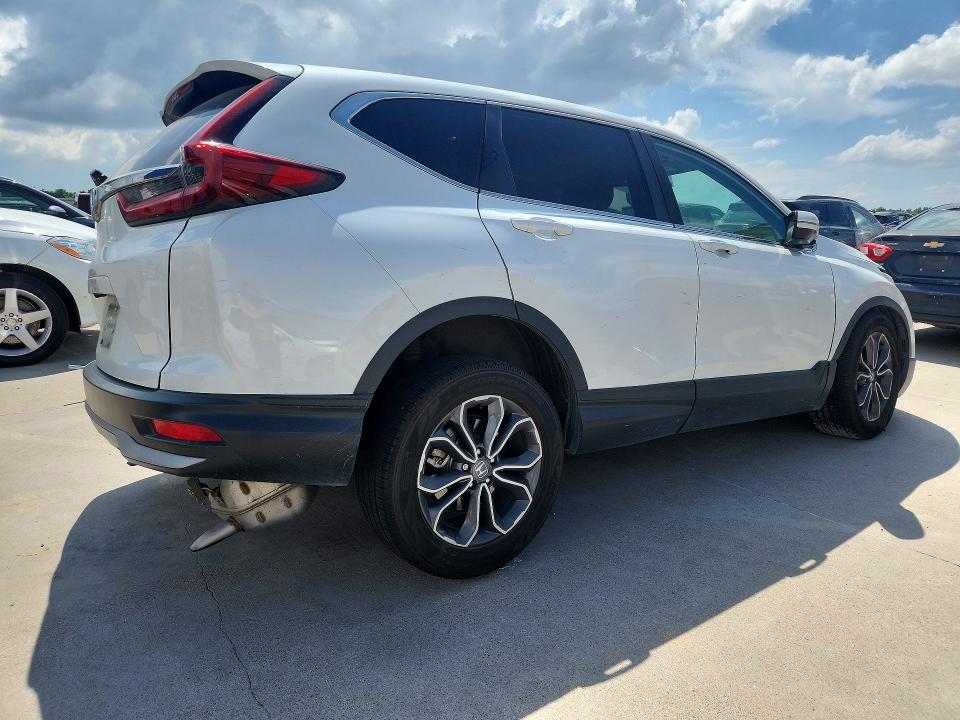2020 Honda Cr-v VIN 7FARW1H89LE019615 COPART salvage auction — FRONT END, Tx - Salvage Vehicle Title, sold $5,800 on 2026-07-27 (photo 3)