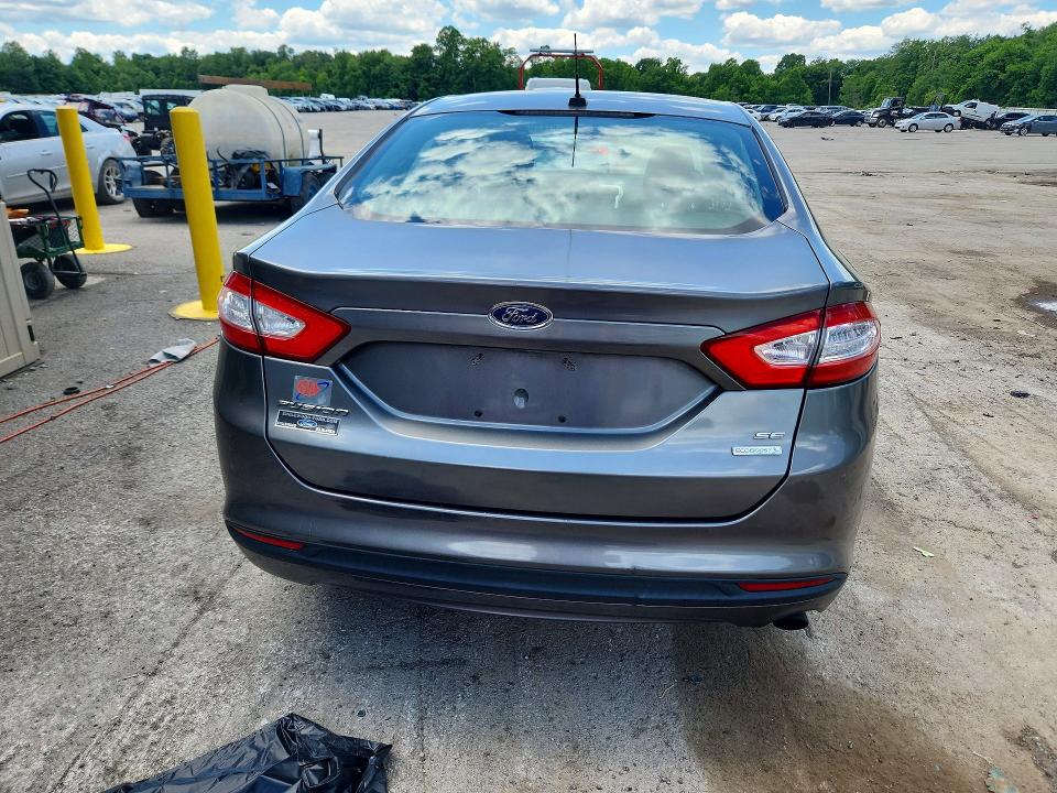 2013 Ford Fusion VIN 3FA6P0HR6DR376092 COPART salvage auction — FRONT END, Pa - Certificate Of Salvage, sold $1,350 on 2026-07-02 (photo 6)