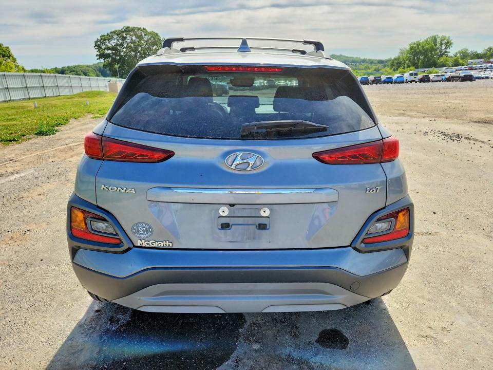 2021 Hyundai Kona VIN KM8K33A52MU615204 COPART salvage auction — FRONT END, Wi - Cert Of Title-Claim Paid, sold $4,100 on 2026-07-07 (photo 6)