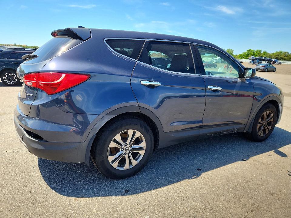 2013 Hyundai Santa fe VIN 5XYZT3LB1DG114246 COPART salvage auction — MECHANICAL, NY - CERTIFICATE OF TITLE, sold $1,550 on 2026-07-27 (photo 3)