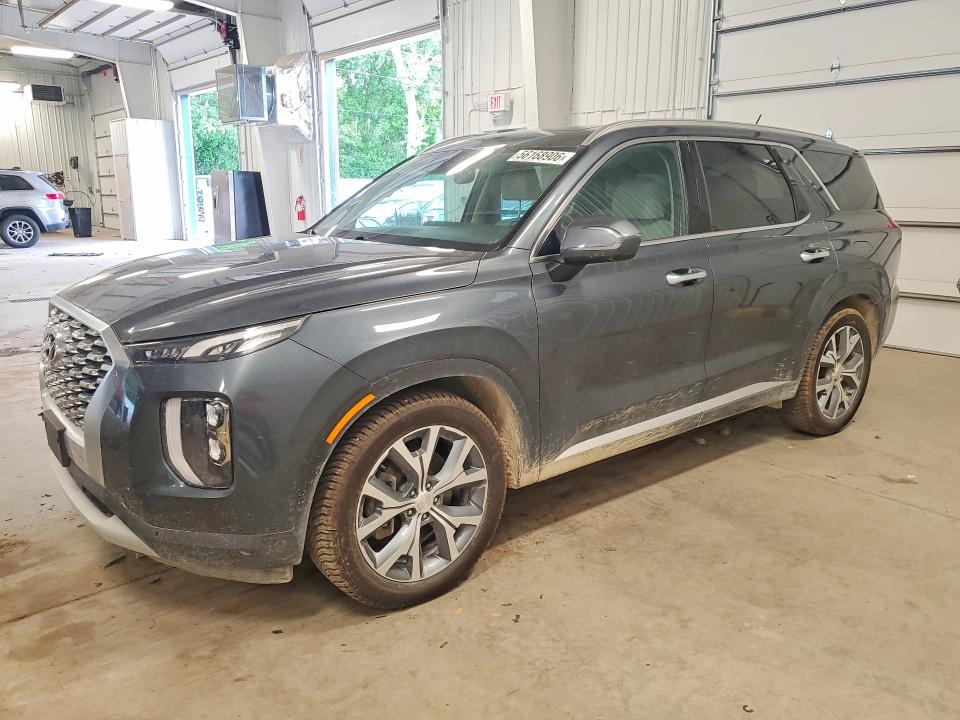 2020 Hyundai Palisade VIN KM8R4DHE2LU144340 COPART salvage auction — FRONT END, Mn - Cert Of Title-Salvage, sold $6,600 on 2026-07-07 (photo 1)