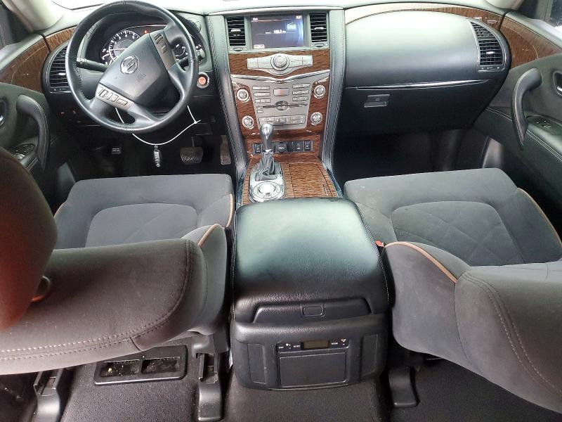2017 Nissan Armada VIN JN8AY2ND4H9006254 COPART salvage auction — REAR END, Md - Cert Of Salvage > 75% Damage, sold $125 on 2026-07-28 (photo 8)