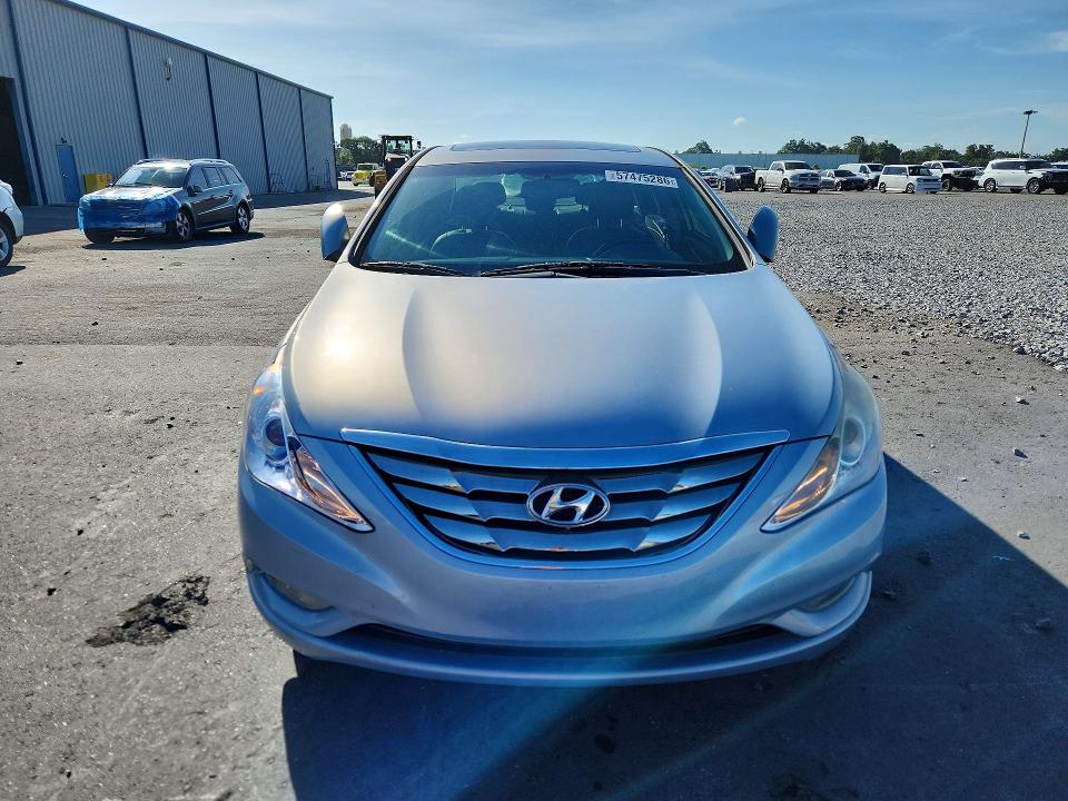 2013 Hyundai Sonata VIN 5NPEC4AC4DH652187 COPART salvage auction — MECHANICAL, Fl - Cert Of Title Slvg Rebuildable, sold $1,200 on 2026-07-08 (photo 5)