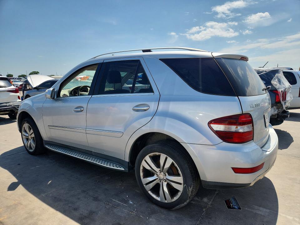 2010 Mercedes-benz Ml-class VIN 4JGBB5GB6AA567571 COPART salvage auction — SIDE, TX - SALVAGE VEHICLE TITLE, sold $900 on 2026-07-09 (photo 2)