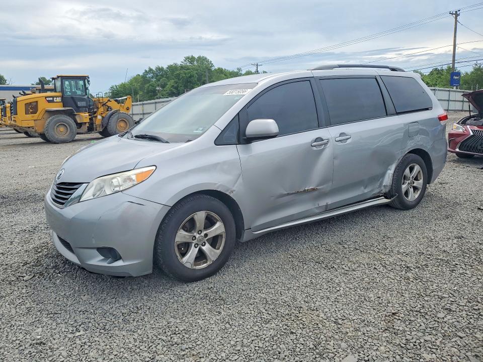 2012 Toyota VIN 5TDKK3DCXCS271559 COPART salvage auction — SIDE, Nj - Cert Of Title-Salvage, sold $1,600 on 2026-07-02 (photo 1)