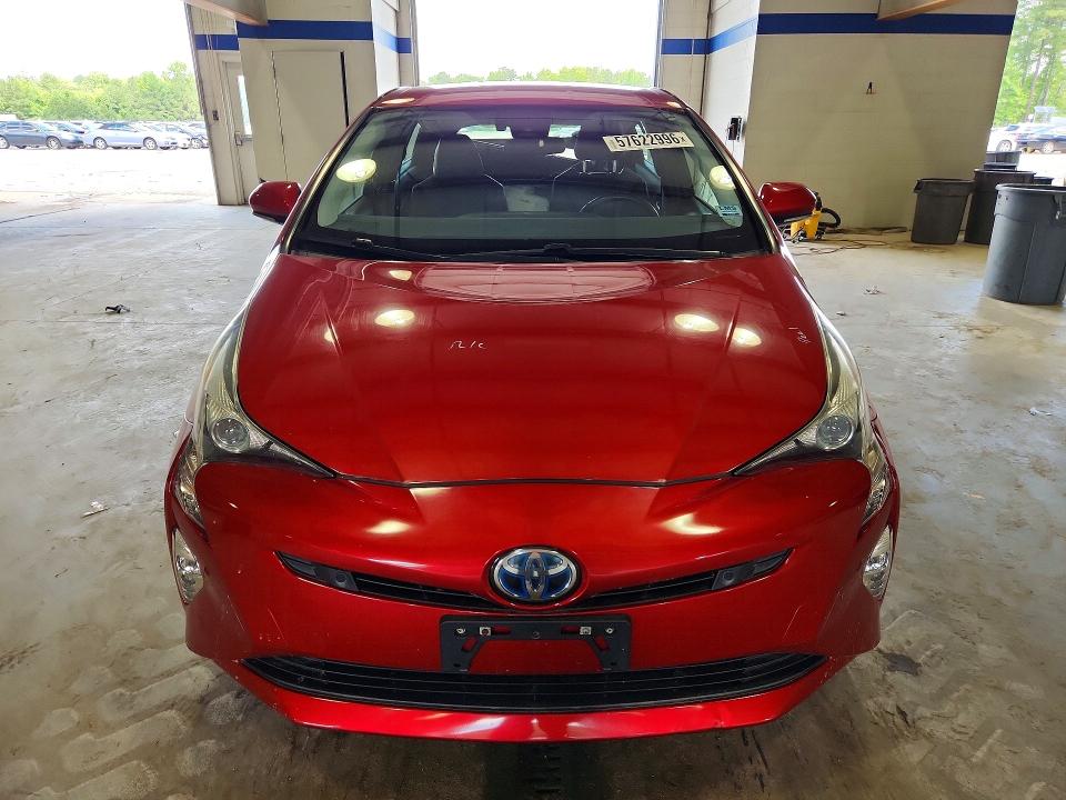 2018 Toyota Prius VIN JTDKARFU6J3547603 COPART salvage auction — REAR END, Va - Cert Of Title - Salvage, sold $3,600 on 2026-07-24 (photo 5)