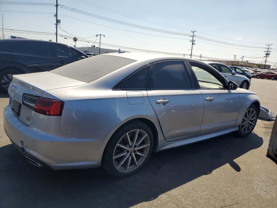 2018 Audi A6 VIN WAUF8AFCXJN102272 COPART salvage auction — FRONT END, CA - DIS/DLR/EXP ONLY CLEAN TITLE, sold $2,950 on 2026-07-27 (photo 3)
