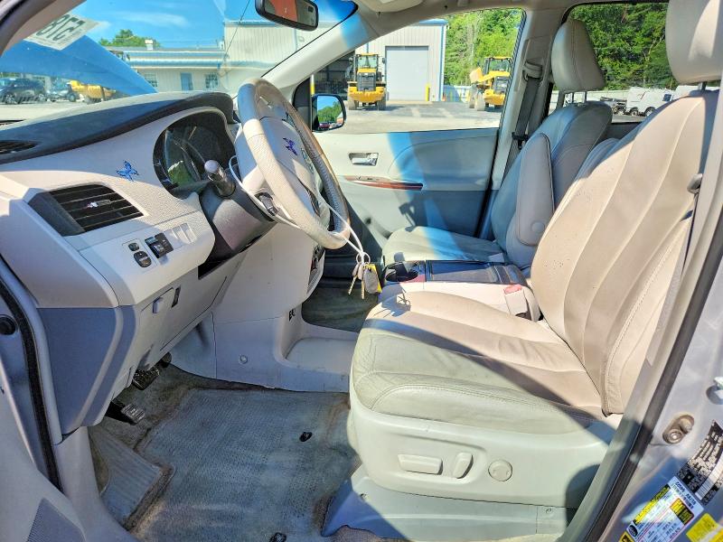 2014 Toyota Sienna VIN 5TDYK3DC1ES504516 COPART salvage auction — FRONT END, MA - CERT OF TITLE-RECONSTRCTD COLL, sold $2,750 on 2026-07-02 (photo 7)
