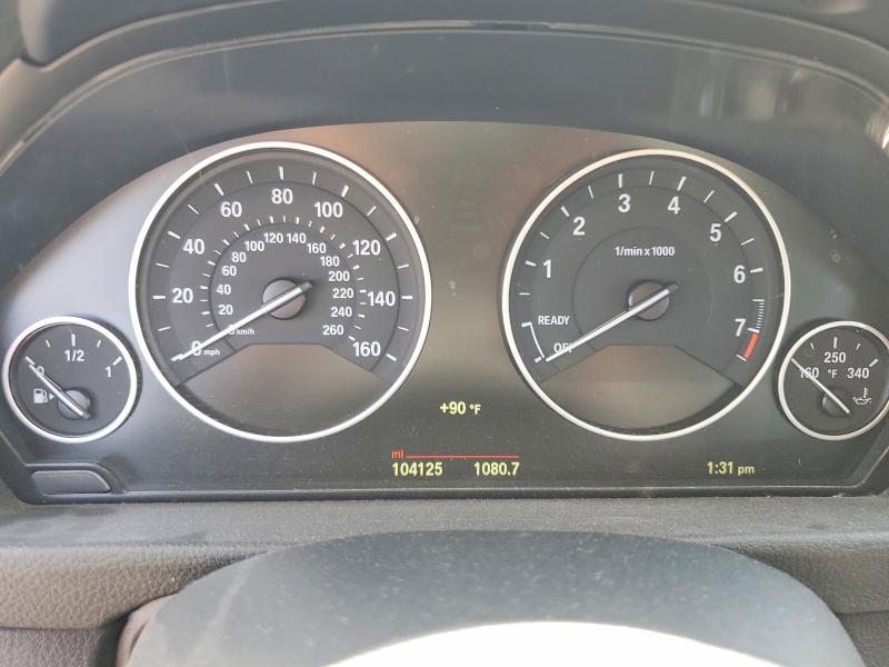 2015 BMW 3er VIN WBA3B3C50FF548681 COPART salvage auction — FRONT END, Ca - Salvage Certificate, sold $1,650 on 2026-07-16 (photo 9)