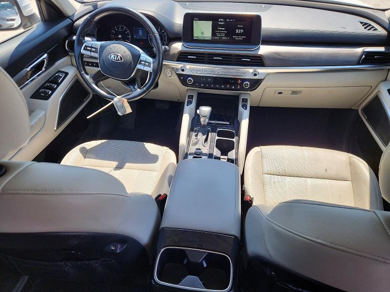 2021 Kia Telluride VIN 5XYP3DHC2MG123746 COPART salvage auction — HAIL, ID - SALVAGE CERTIFICATE OF TITLE, sold $7,300 on 2026-07-28 (photo 8)