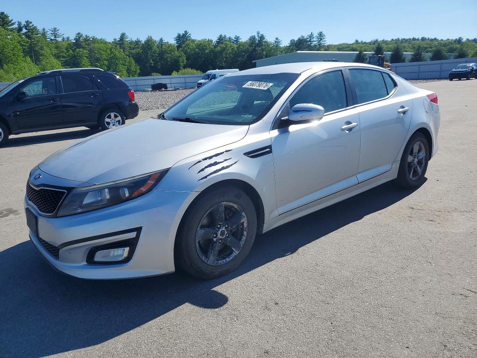 2014 Kia Optima VIN 5XXGM4A78EG299250 COPART salvage auction — NORMAL WEAR, Me - Certificate Of Title, sold $325 on 2026-07-27 (photo 1)