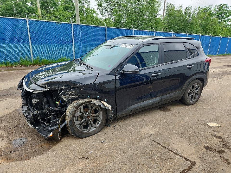 2024 Kia Seltos VIN KNDEP2AA1R7557573 COPART salvage auction — FRONT END, NS - SALVAGE TITLE, sold $3,500 on 2026-07-30 (photo 1)