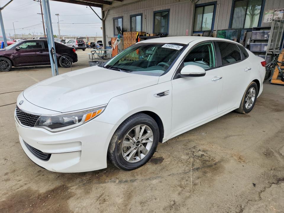 2016 Kia Optima VIN KNAGT4L32G5070970 COPART salvage auction — STRIPPED, CA - SALVAGE CERTIFICATE, sold $1,000 on 2026-07-30 (photo 1)