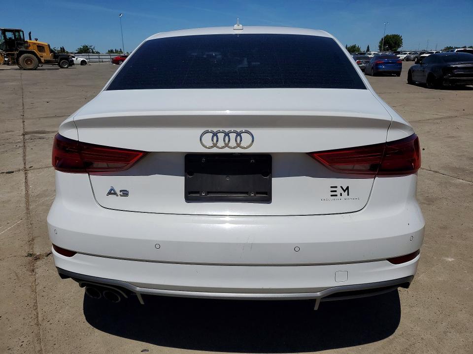 2017 Audi VIN WAUGUGFF9H1030933 COPART salvage auction — FRONT END, Ca - Salvage Certificate, sold $4,450 on 2026-07-13 (photo 6)