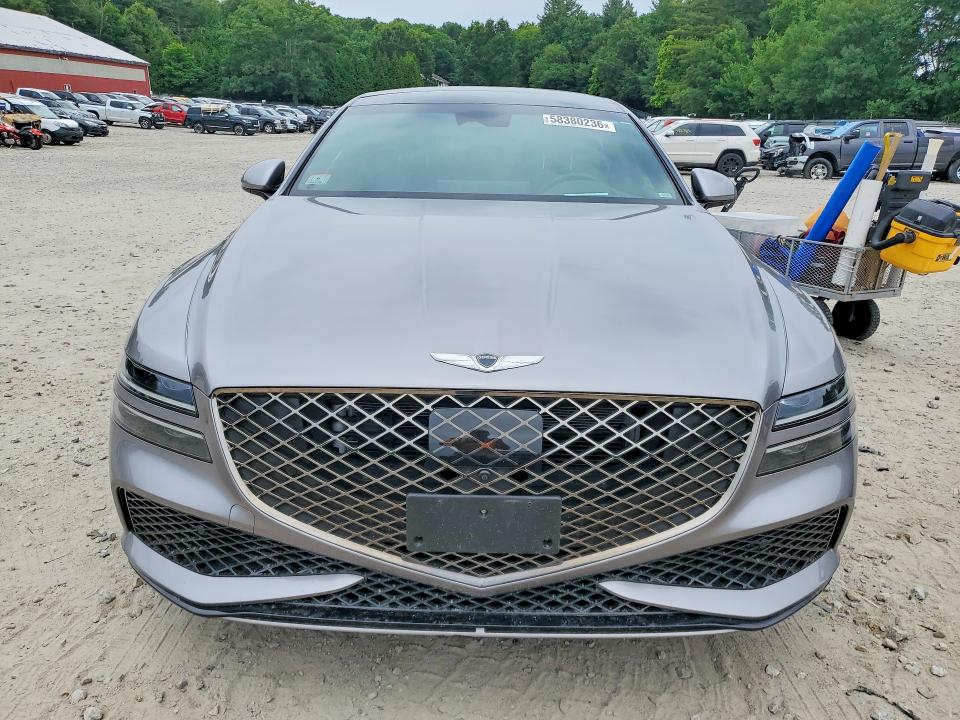 2024 Genesis VIN KMTGB4SD1RU222134 COPART salvage auction — SIDE, Ma - Cert Of Title-Salvage, sold $18,500 on 2026-08-03 (photo 5)