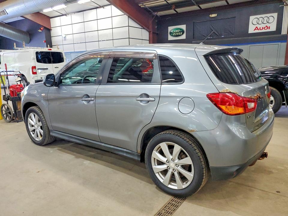 2014 Mitsubishi Outlander sport VIN 4A4AP3AU1EE001325 COPART salvage auction — REAR END, Va - Certificate Of Title, sold $1,550 on 2026-07-31 (photo 2)